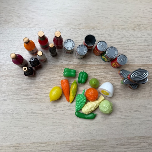 Vintage 1980s & 90's Barbie Supermarket Grocery Food Lot - Picture 5 of 7